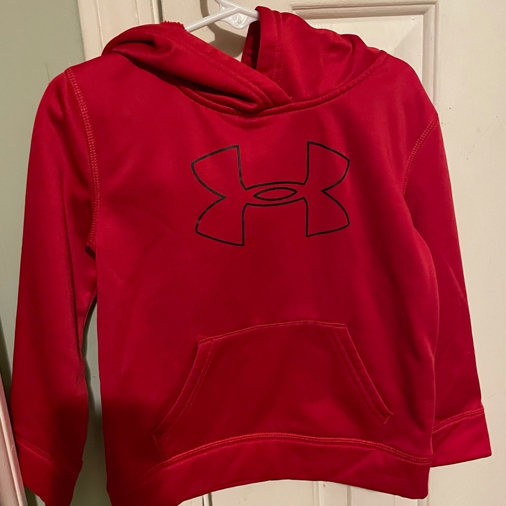 Little Boys Under Armour Hooded Sweatshirt